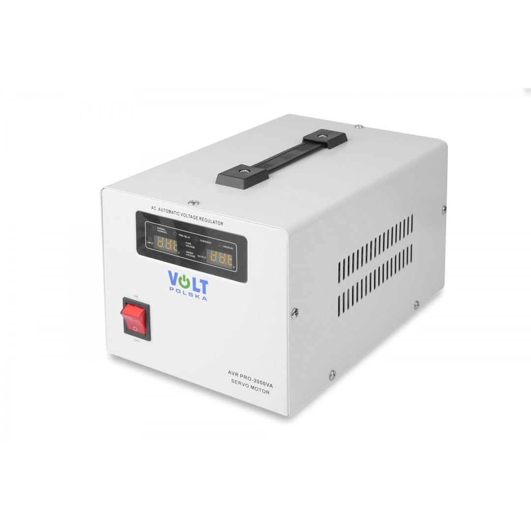 Carruzzo Voltage Stabilizer Volt Polska AVR Pro 2000VA 3% Servo