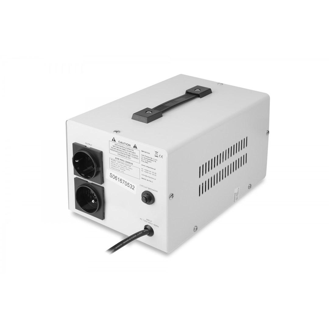 Carruzzo Voltage Stabilizer Volt Polska AVR Pro 2000VA 3% Servo