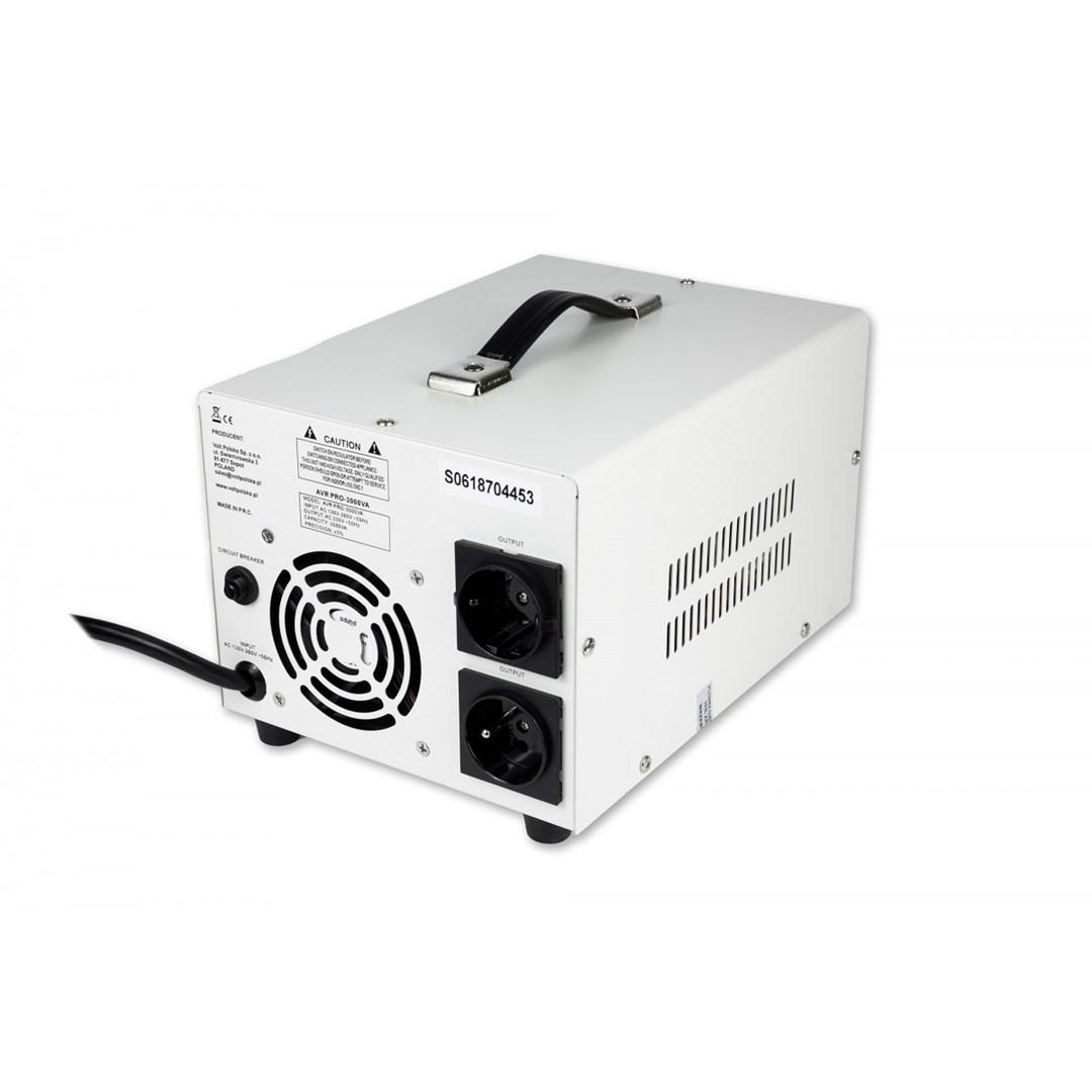 VOLTAGE STABILIZER AVR PRO 3000VA 3%