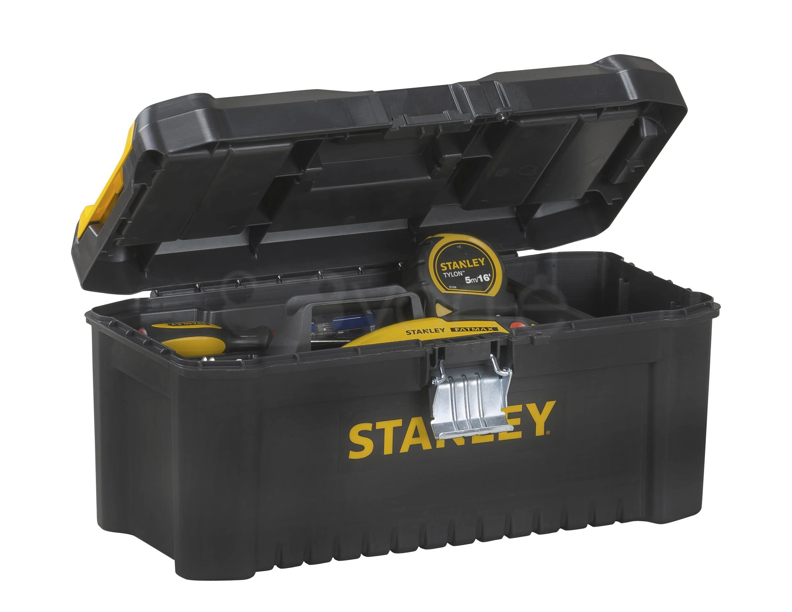 Įrankių dėžė Stanley 16" Essential su metaliniais užraktais STST1-75518