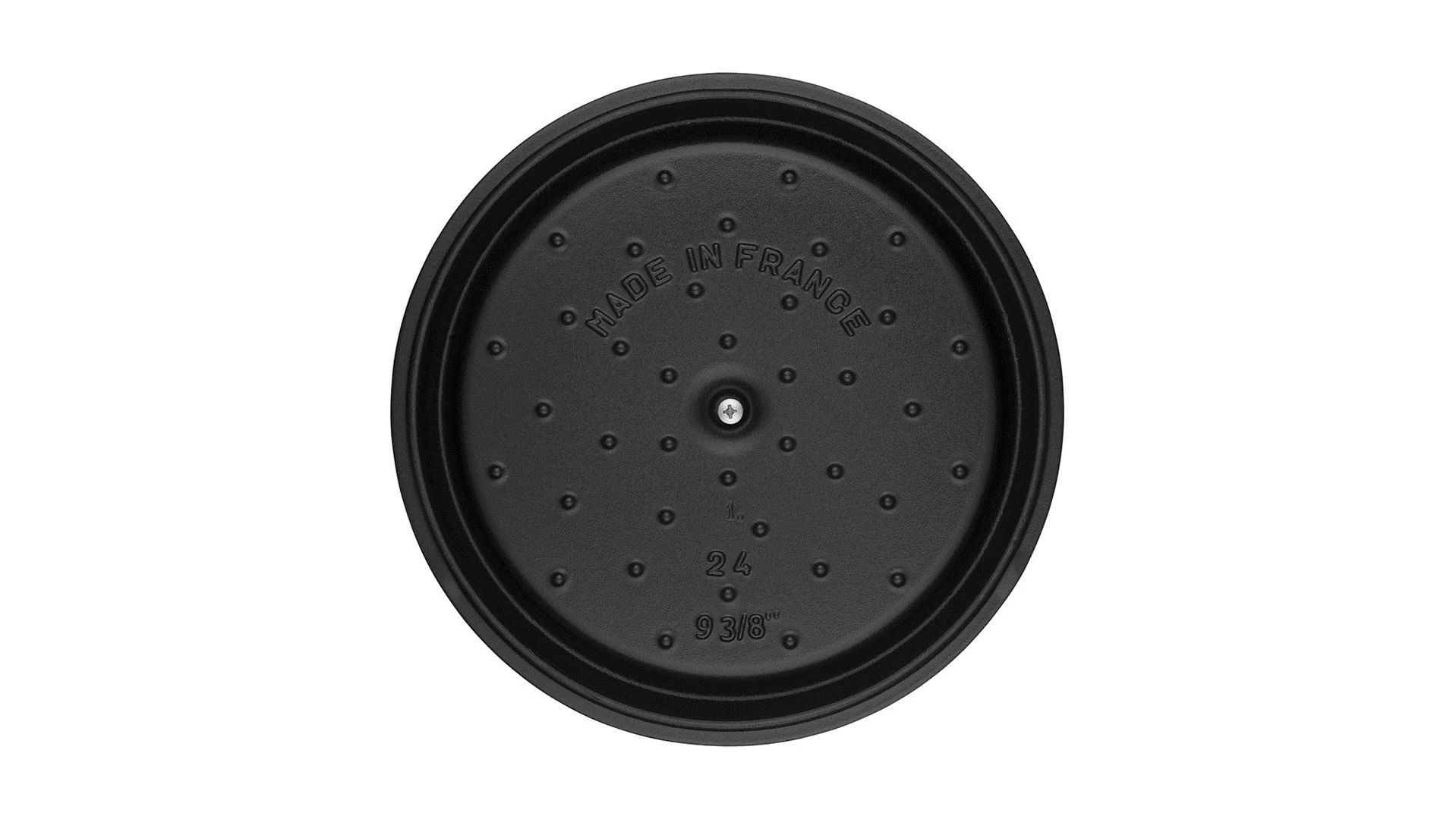STAUB kepimo indas Round Cocotte, 28 cm, Juodas