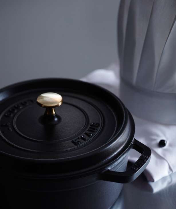 Apvalus ketus puodas Zwilling STAUB 8,35 l, 30 cm, juodos spalvos