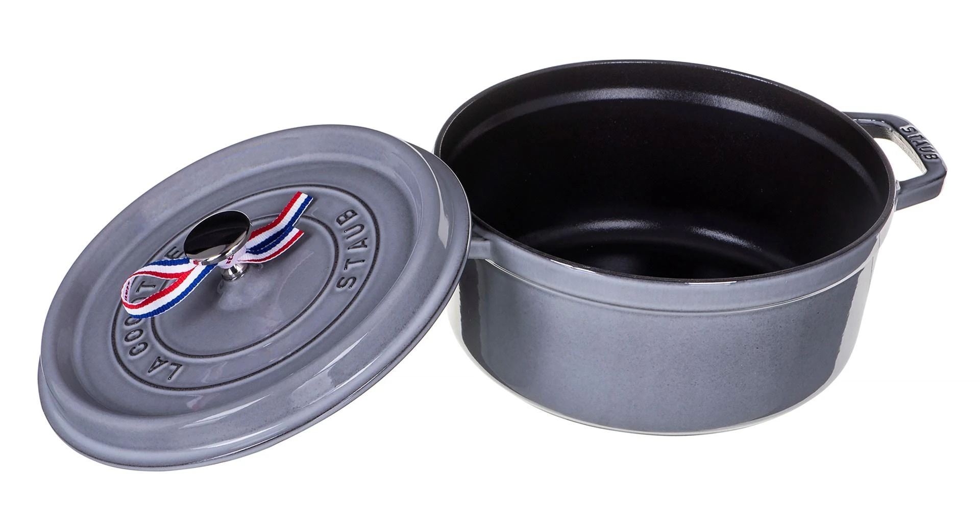 Zwilling STAUB Ketaus apvalus puodas 40500-246-0 3,8l grafitas