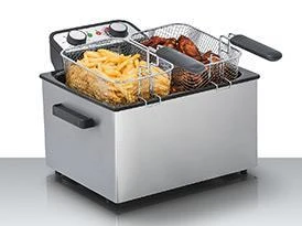 Gruzdintuvė Keptuvė Steba DF 300 (6 l, 1,5kg, 3000 W, plieno spalvos)