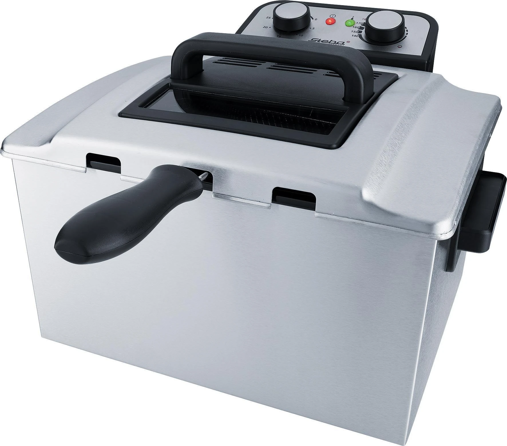 Gruzdintuvė Keptuvė Steba DF 300 (6 l, 1,5kg, 3000 W, plieno spalvos)