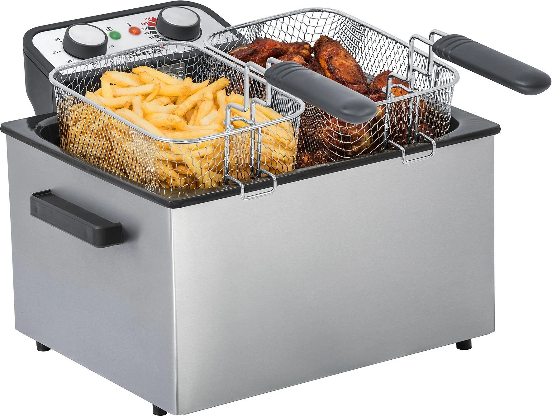 Gruzdintuvė Keptuvė Steba DF 300 (6 l, 1,5kg, 3000 W, plieno spalvos)
