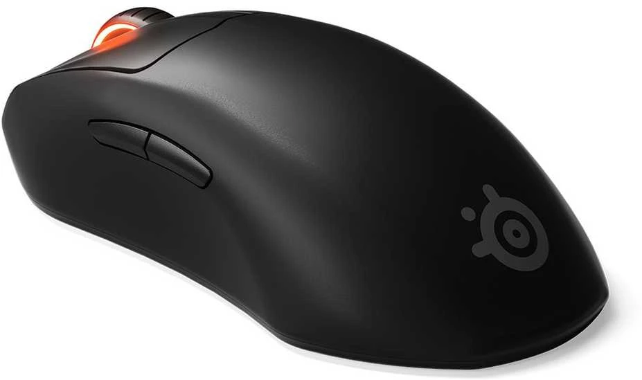 Belaidė žaidimų pelė SteelSeries Prime, Juodos spalvos
