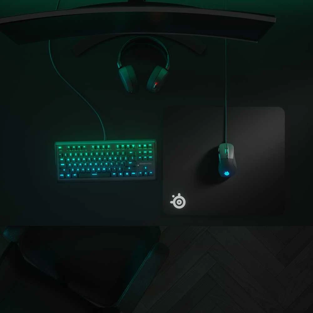 Kilimėlis SteelSeries | QcK heavy | Pelė žaidimams pad | 450 x 400 x 6 mm | Juodas