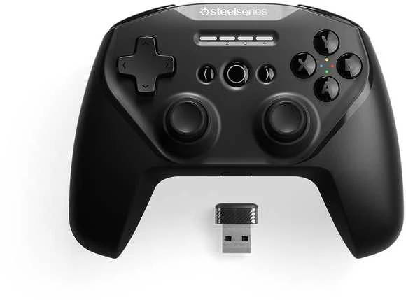 SteelSeries Stratus+ žaidimų pultas, juodas