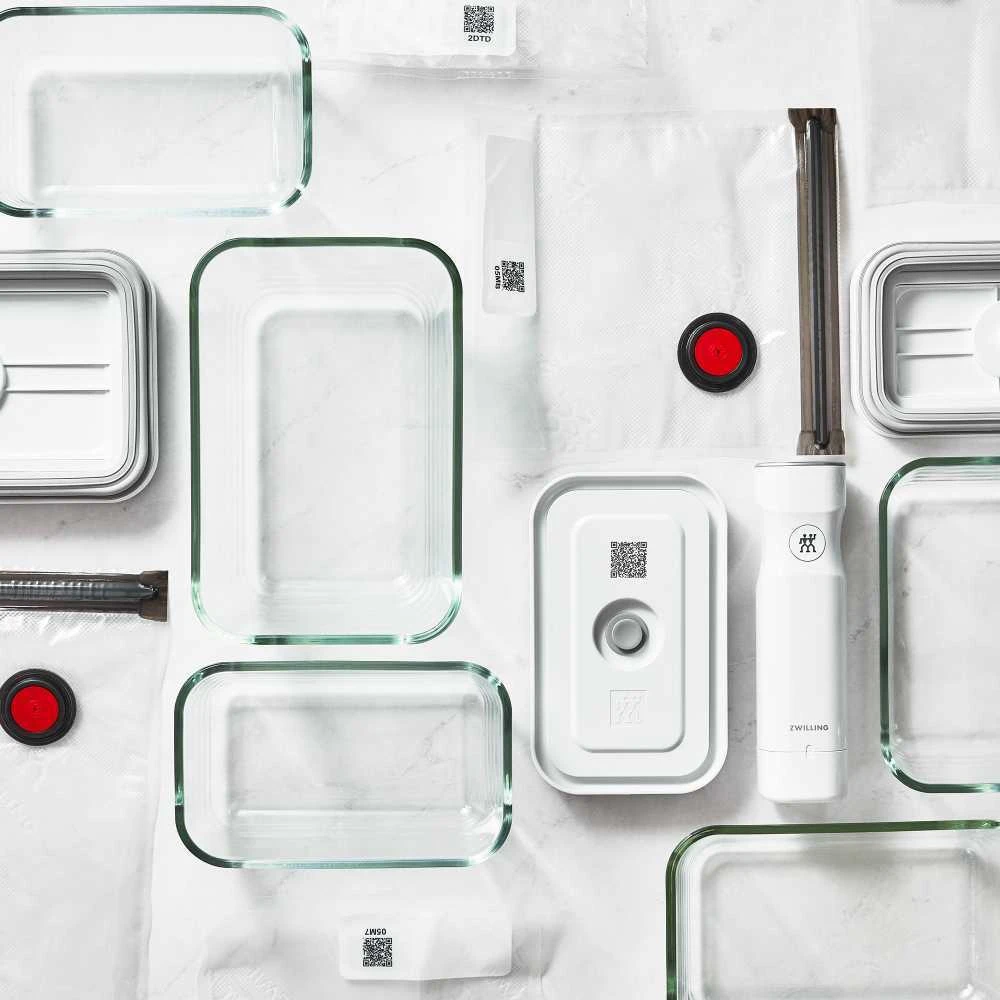 Stiklinių vakuuminių indų rinkinys ZWILLING Fresh & Save, dydžiai: S/M/L, 3 vnt. komplekte