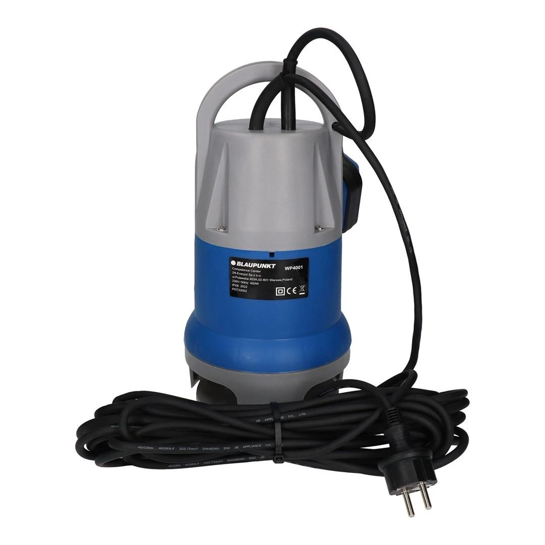 Panardinamas vandens siurblys 400W 8000 l/h Blaupunkt WP4001
