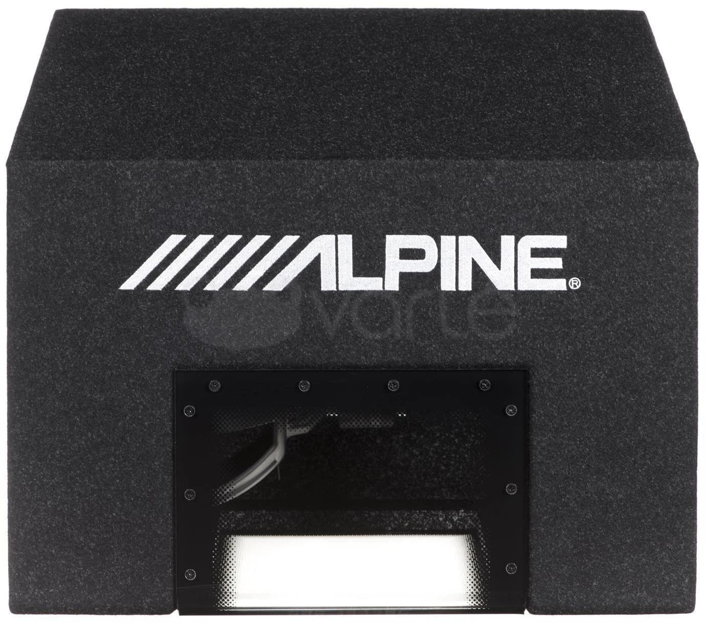 Subwoofer car Alpine SBG-1244BP (juodos spalvos)