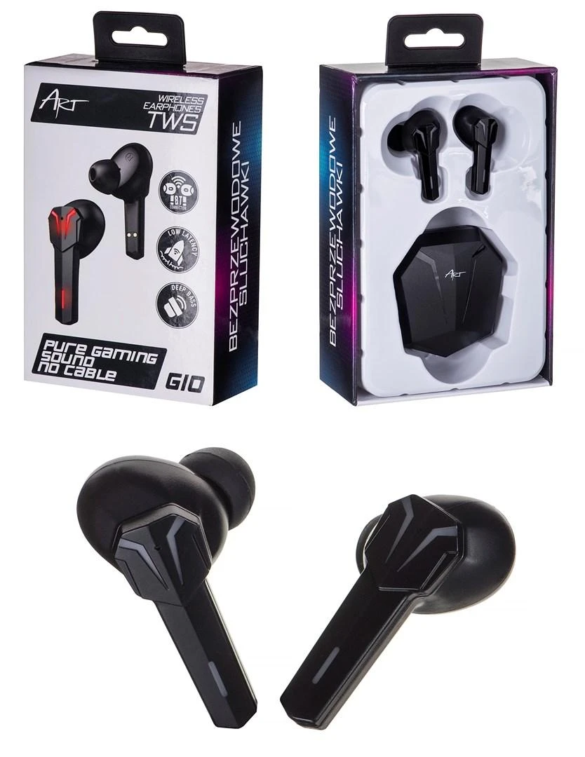 ART BT Ausinės WITH TWS Mikrofonas USB-C