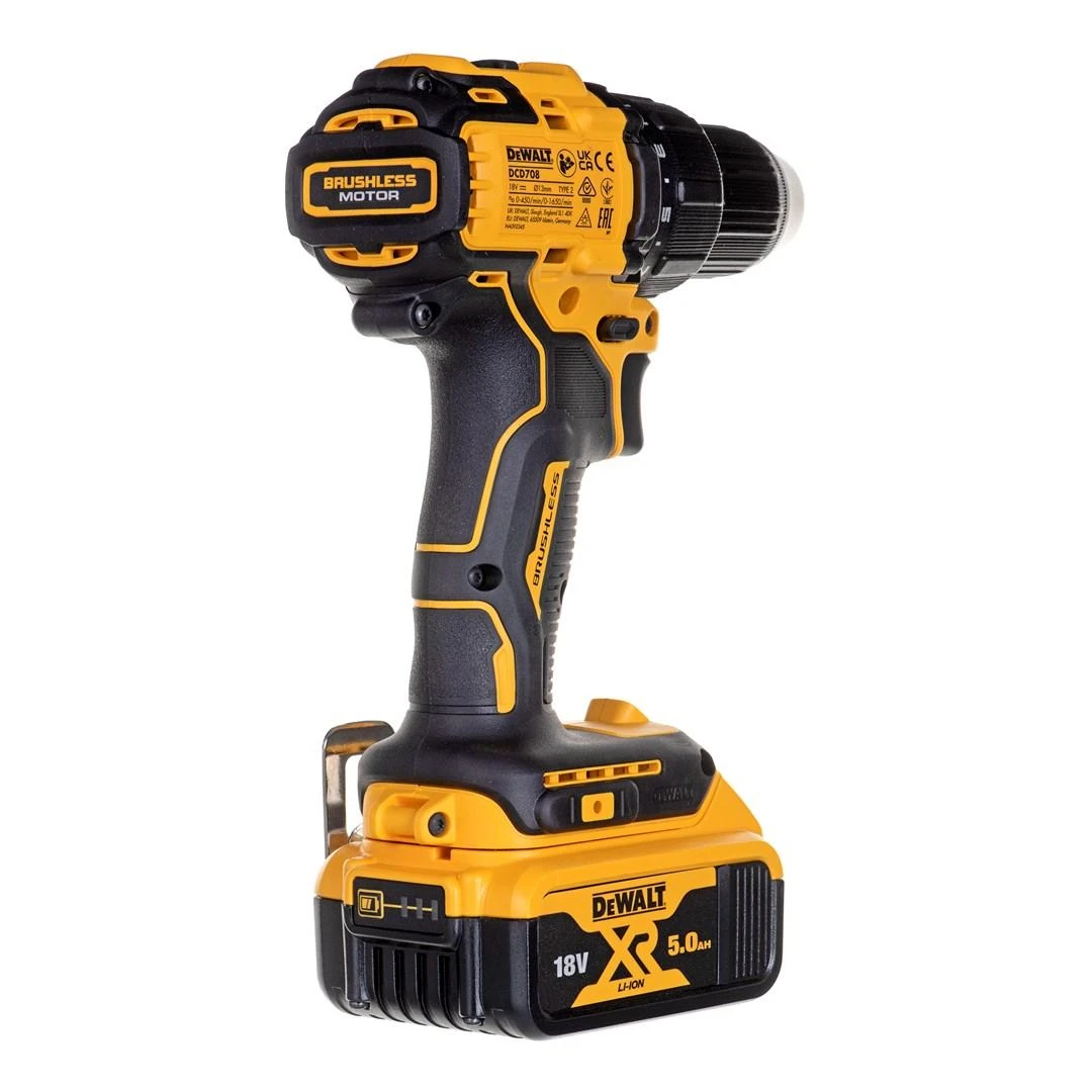 Suktuvas-gręžtuvas DeWalt DCD708P3T-QW; 18 V; 3x5,0 Ah akum.