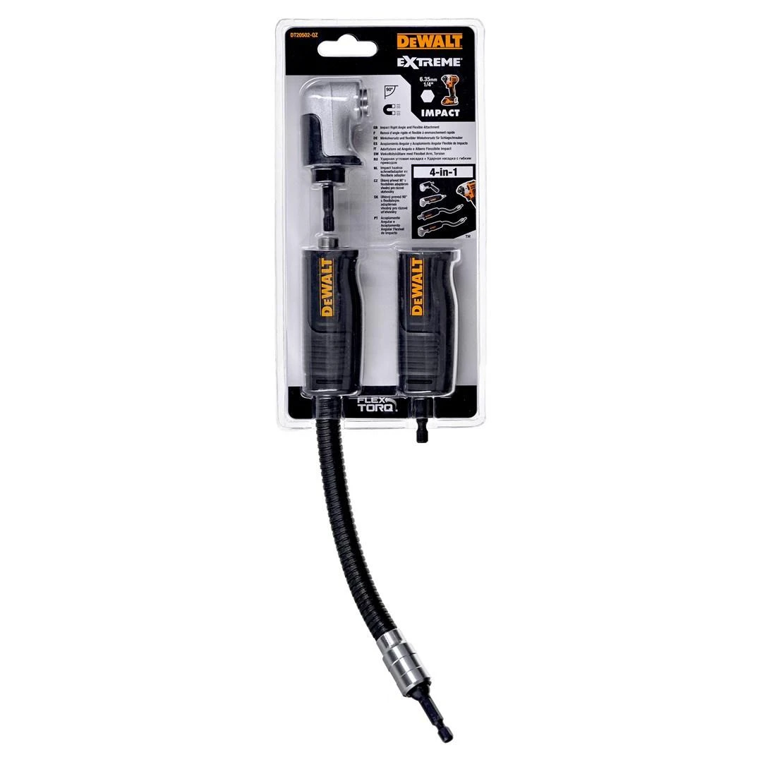 18V Akumuliatorinis suktuvas + angle bit driver DCD791P3A DEWALT