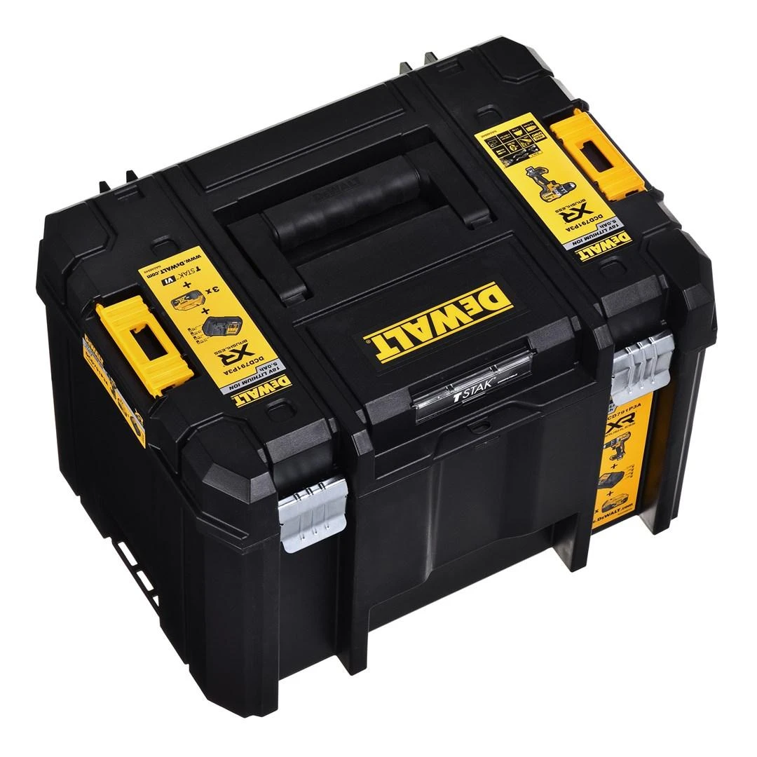 18V Akumuliatorinis suktuvas + angle bit driver DCD791P3A DEWALT