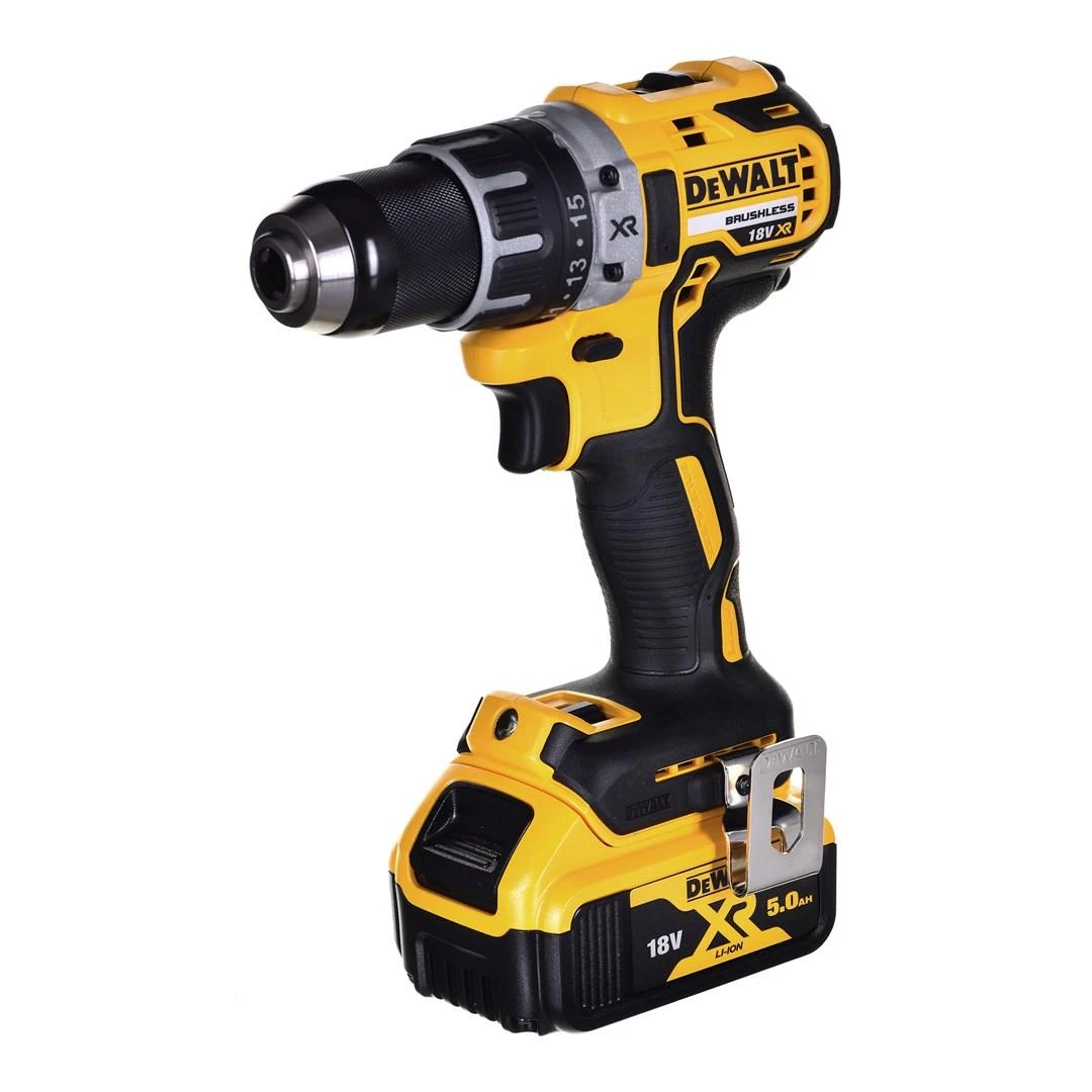 18V Akumuliatorinis suktuvas + angle bit driver DCD791P3A DEWALT