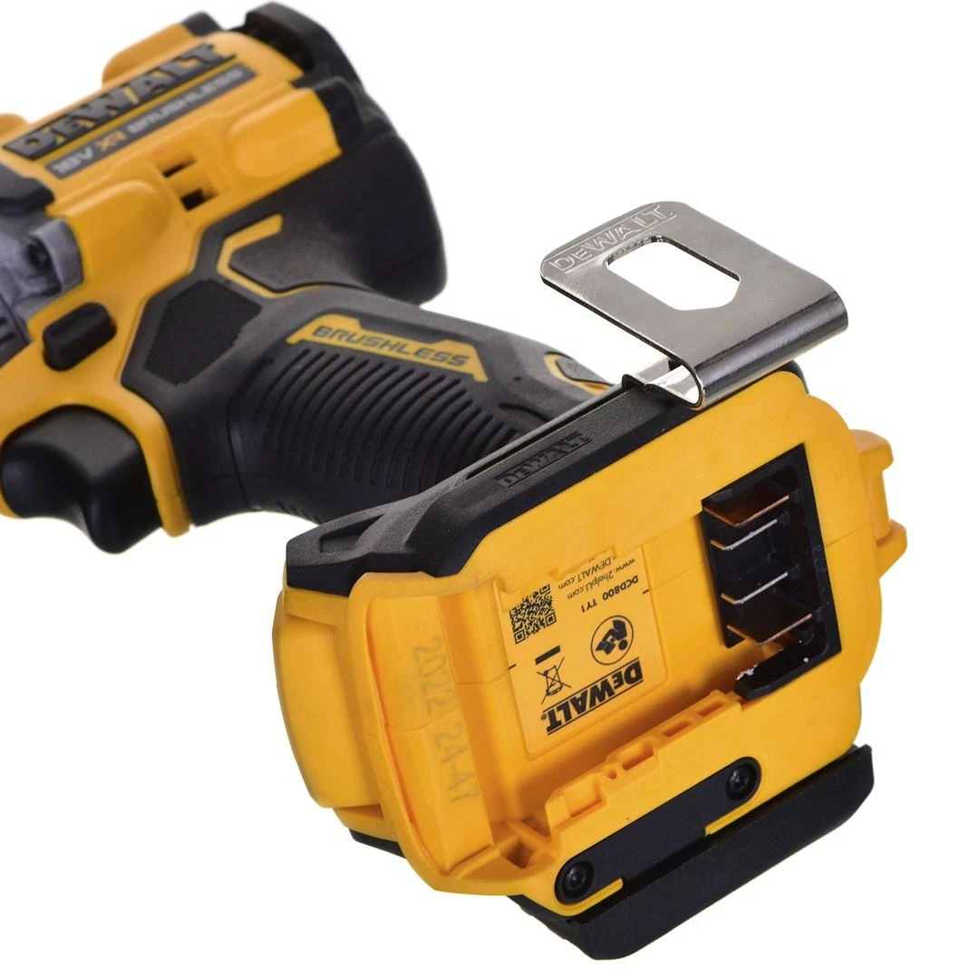 DeWalt XR suktuvas gręžtuvas18V, DeWalt [DCD800E1T-QW] 1x1,7Ah, Li-Ion, POWERSTACK