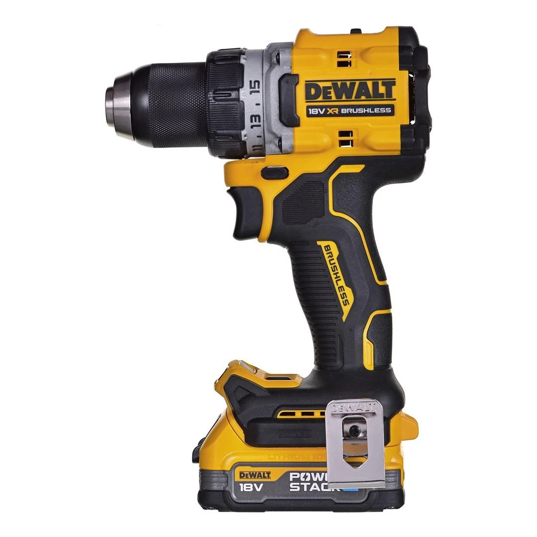 DeWalt XR suktuvas gręžtuvas18V, DeWalt [DCD800E1T-QW] 1x1,7Ah, Li-Ion, POWERSTACK