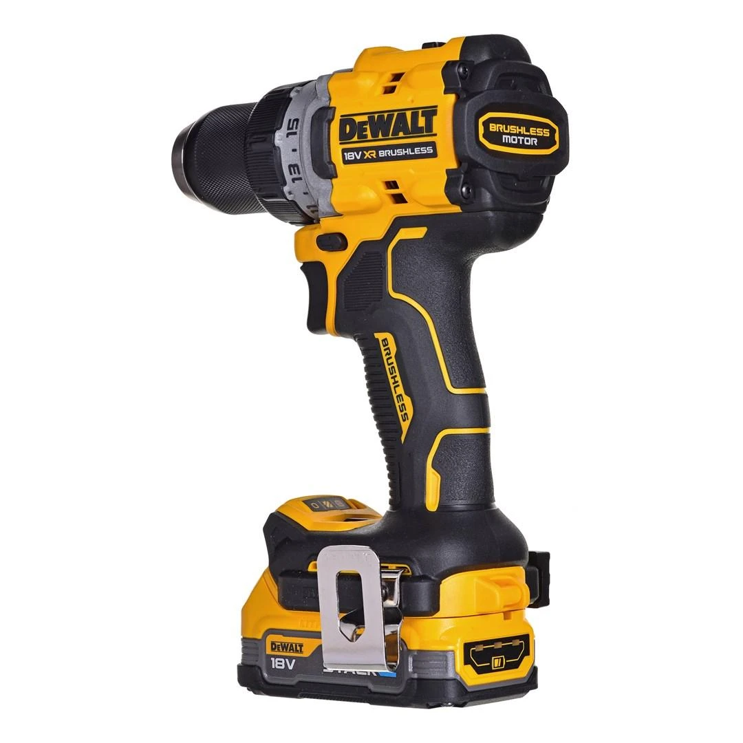 DeWalt XR suktuvas gręžtuvas18V, DeWalt [DCD800E1T-QW] 1x1,7Ah, Li-Ion, POWERSTACK