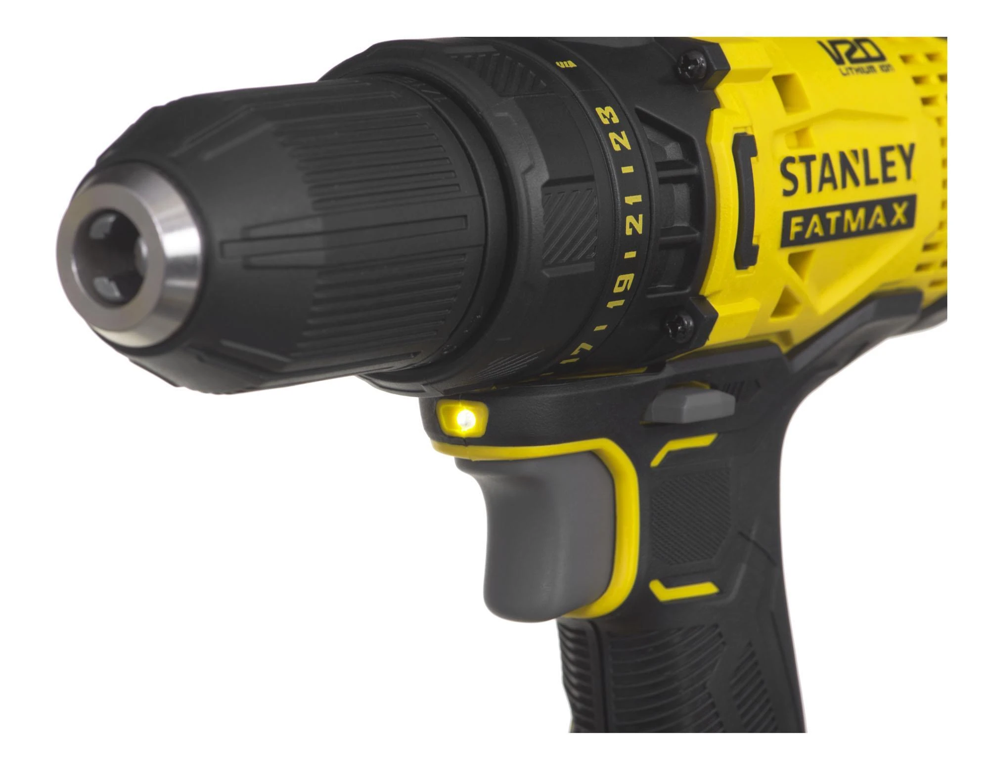 Suktuvas-gręžtuvas Stanley SFMCD700C2S-QW; 18 V; 2x1,5 Ah akum.