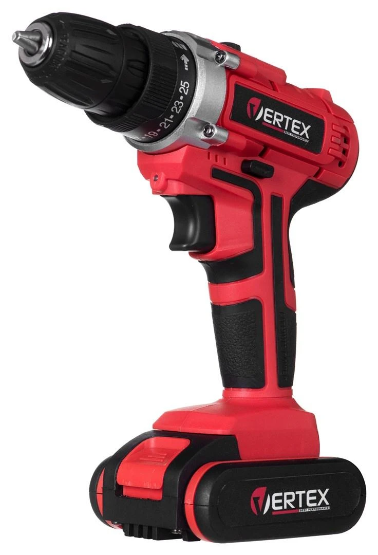 Vertex 21V suktuvas raudonu korpusu