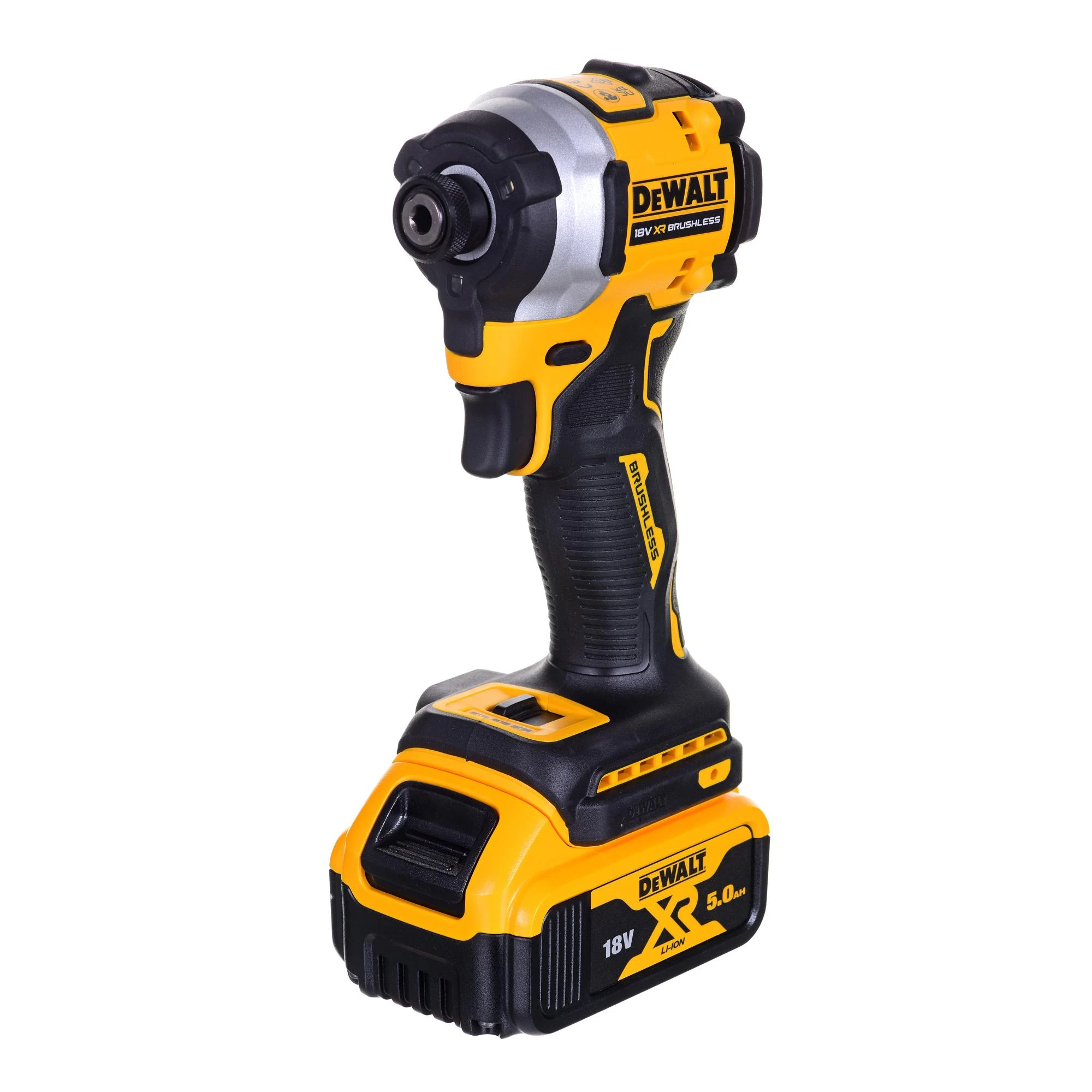 DeWalt smūginis suktuvas su 5.0Ah XR akumuliatoriumi
