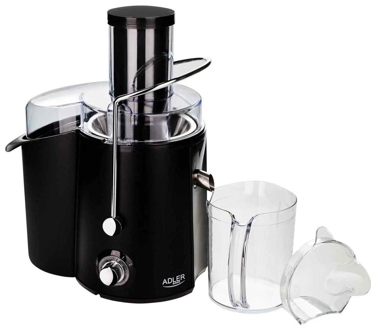 Sulčiaspaudė Adler | Juicer | AD 4127 | Type Juicer maker | Matt Juodas | 1000 W | Greičių skaičius 2