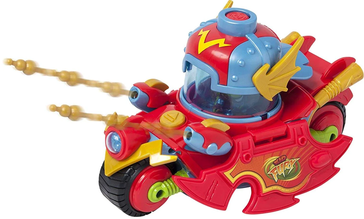 „Figūrėlė Magic Box Super Things“ – „Važiuoklė Speed Fury i Kid Fury“ (PSTSP112IN60)