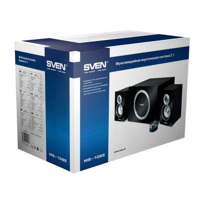 Kompiuterio koloneles Koloneles 2.1 SVEN MS-302 (juodos), zema kaina ...