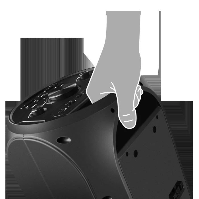 Garsiakalbis SVEN PS-720, juodas (80W, TWS, Bluetooth, FM, USB, Micro SD, LED ekranas, 4400mA*h)