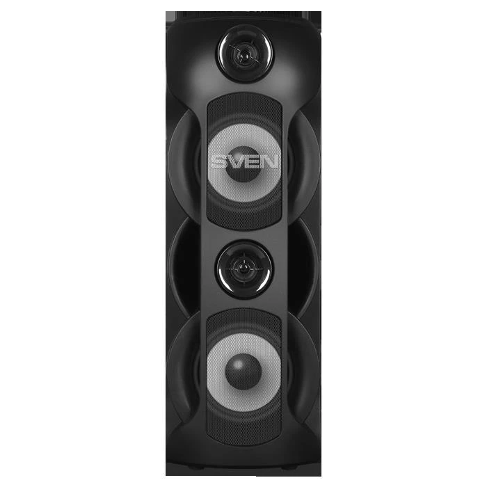 Garsiakalbis SVEN PS-720, juodas (80W, TWS, Bluetooth, FM, USB, Micro SD, LED ekranas, 4400mA*h)
