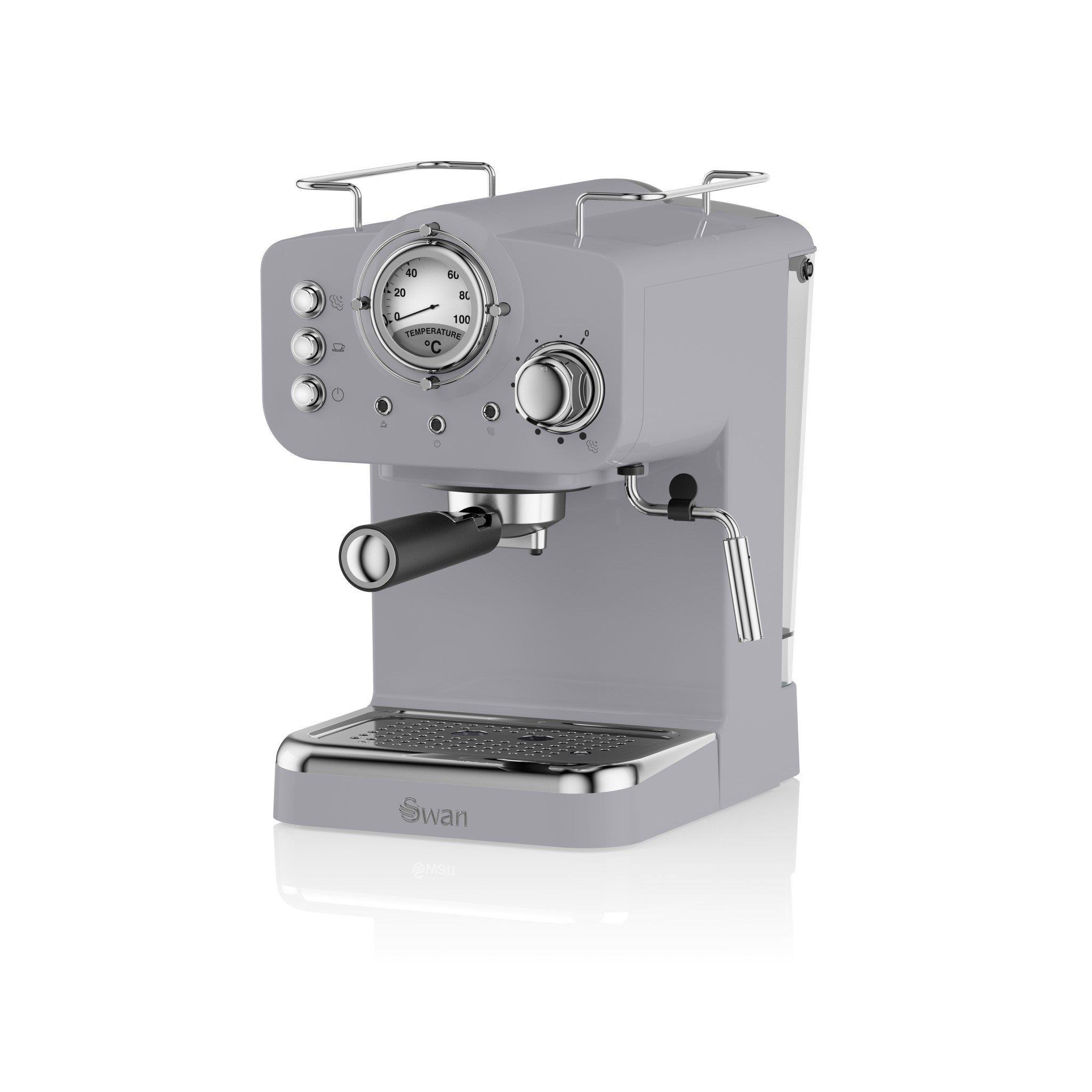 Swan Nordic Manual Espresso Kavos aparatas 1.2 L, modelis SK22110GRYN