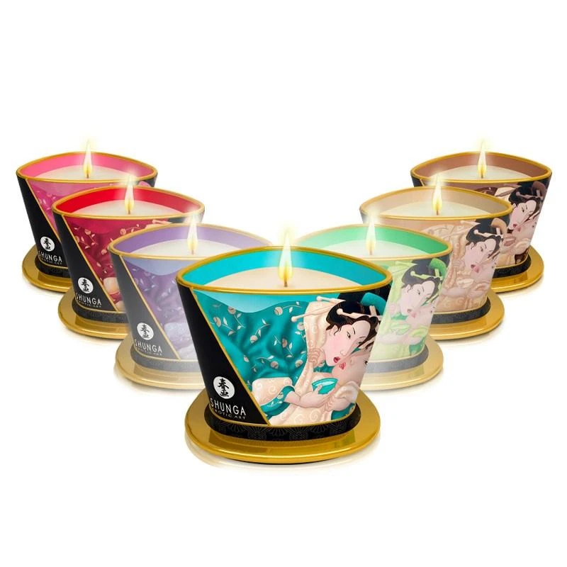 Shunga - masažinė žvakė šokolado skonio 170 ml