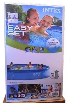 Baseinas INTEX Easy Set 457X84 cm su filtravimo pompa