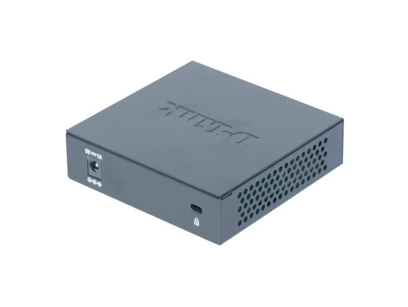 Šakotuvas D-LINK 5 prievadų 10/100 metalinio korpuso stalinio kompiuterio jungiklis