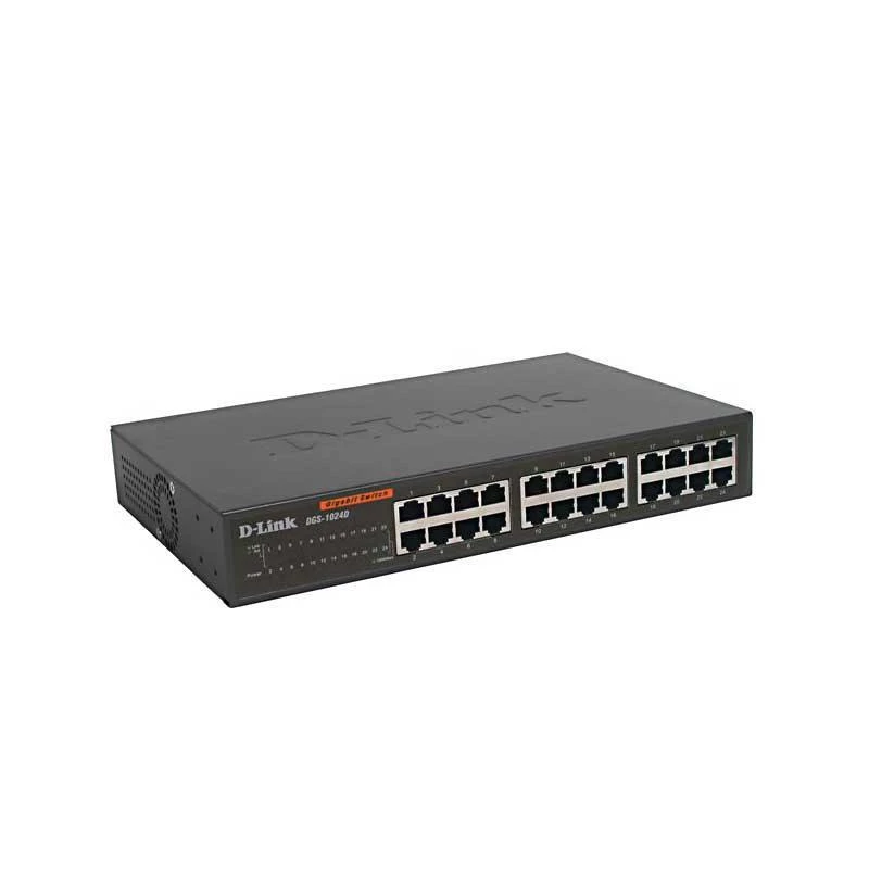 Šakotuvas D-Link DGS-1024D Ne-valdomas