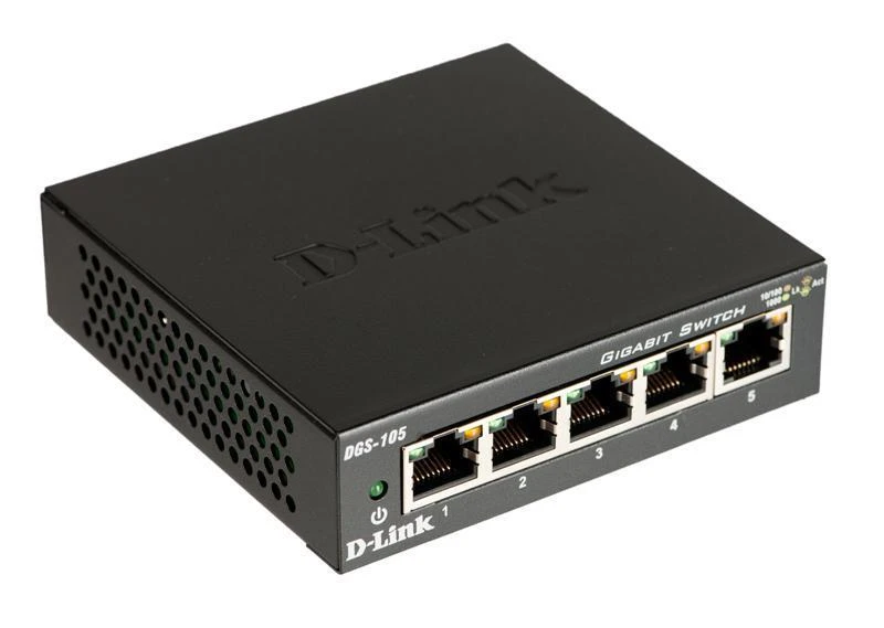 Šakotuvas D-Link DLINK DGS-105/E 5 prievadų Gigabit jungiklis