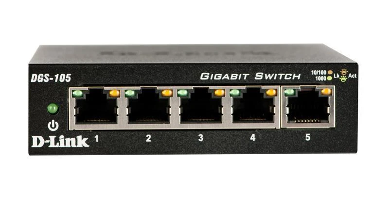 Šakotuvas D-Link DLINK DGS-105/E 5 prievadų Gigabit jungiklis