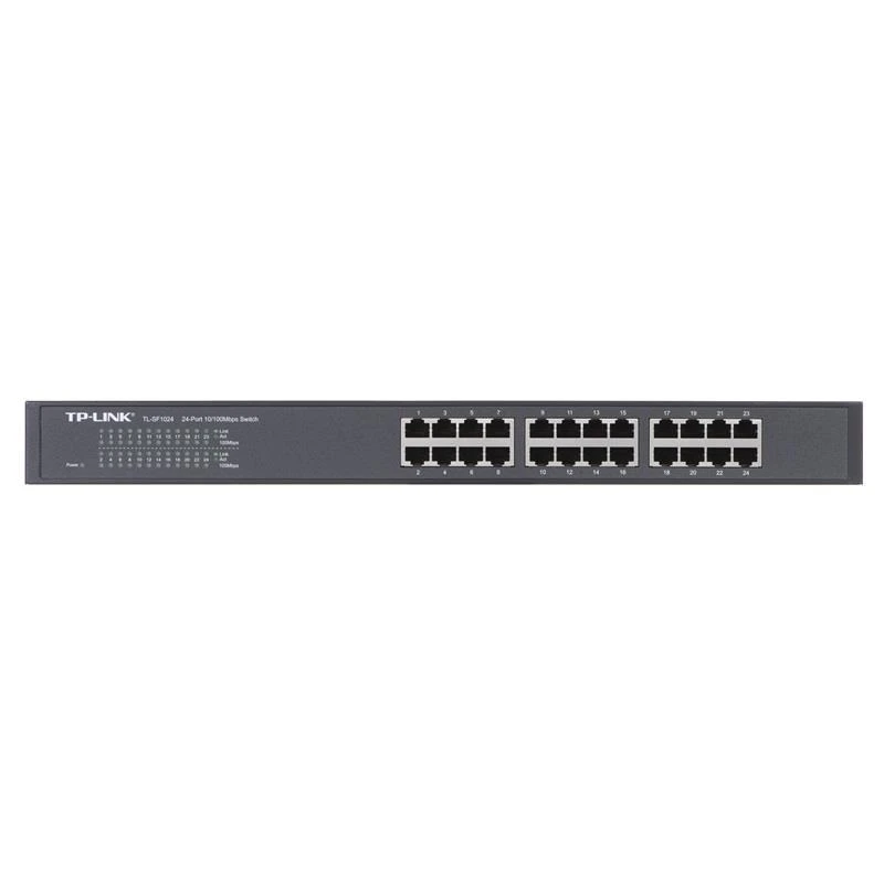 Šakotuvas Jungiklis TP-LINK TL-SF1024 19 colių stovas, 24x10/100Mbps