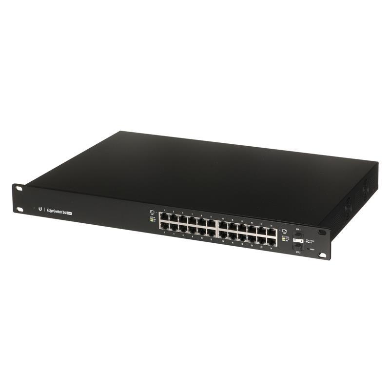 Šakotuvas Ubiquiti | Jungiklis | ES-24-250W | Tvarkomas žiniatinklis | Montuojamas ant stovo | Gigabit Ethernet (vario) jungtys kiekis 24 | SFP jungtys kiekis 2 | 12 mėn.