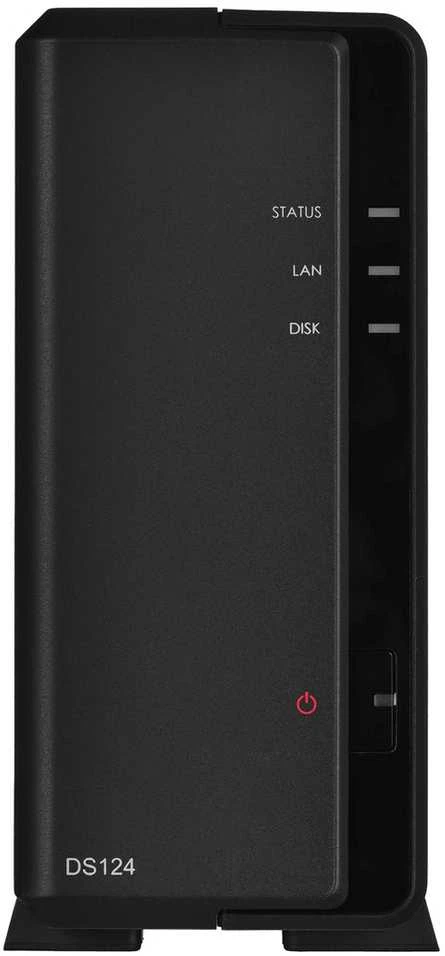 Serveris SYNOLOGY DS124 1-Bay NAS RTD1619B 1GB RAM