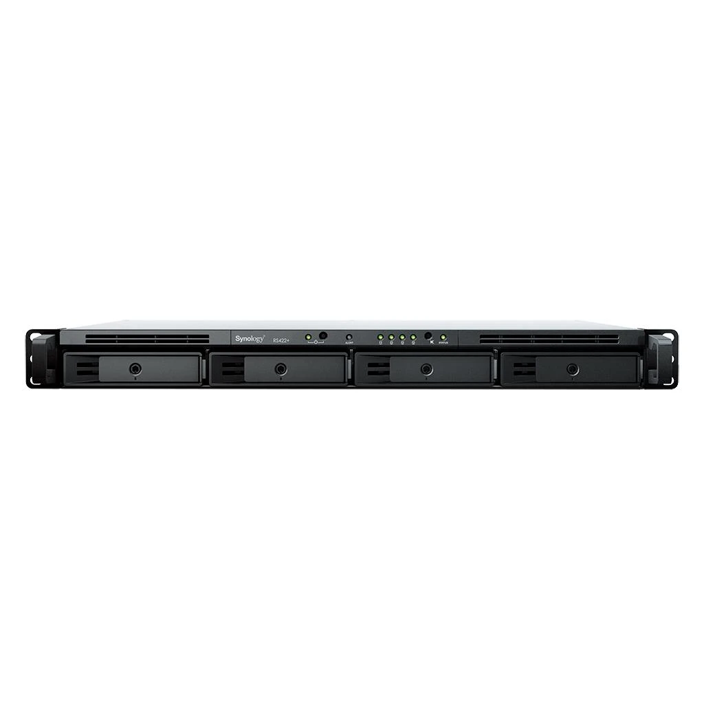 Serveris Synology Sinologija | RS422+ | Iki 4 HDD / SSD karšto pakeitimo | AMD Ryzen | Ryzen R1600 | Procesoriaus dažnis 2,6 GHz | 2 GB | DDR4