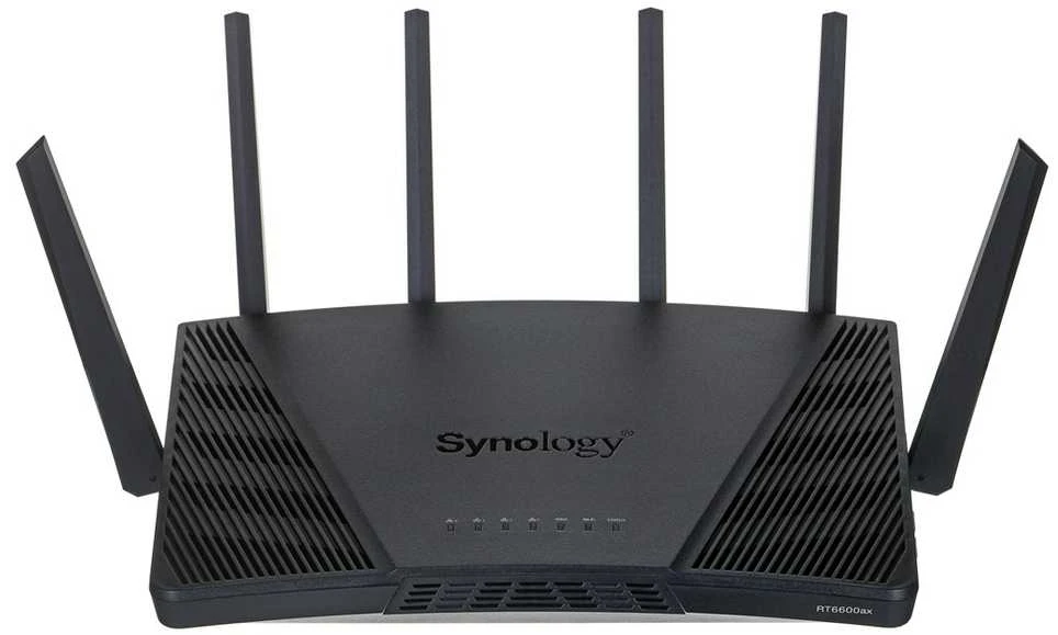 Synology RT6600ax Ultra-fast and Secure Belaidis maršrutizatorius for Homes | Synology | Ultra-fast and Secure Belaidis maršrutizatorius for Homes | RT6600ax | 802.11ax | 4800 Mbit/s | Ethernet LAN (RJ-45) jungtys 5 | Mesh Support No | MU-MiMO Yes | No mobile broadband | Antenna type External antena x 6 | 24 mėn.