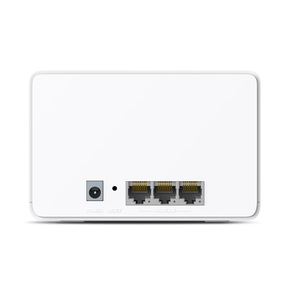 Mercusys | AX3000 viso namo tinklelio „Baltas WiFi 6“ sistema su PoE | „Halo H80X“ (2 vnt.) | 802.11ax | 574+2402 Mbit/s | 10/100/1000 Mbit/s | Ethernet LAN (RJ-45) jungtys 3 | Tinklo palaikymas: Taip | MU-MiMO: Taip | Ne, mobilusis plačiajuostis ryšys | Antenos tipas: Vidinė