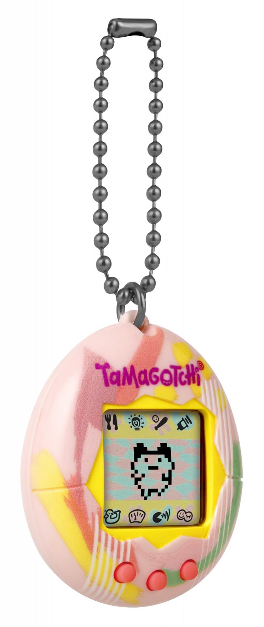 Bandai - Tamagotchi - Original Tamagotchi - Art Style - Virtual Electronic Pet with Screen, 3 Mygtukai and Games - 42883
