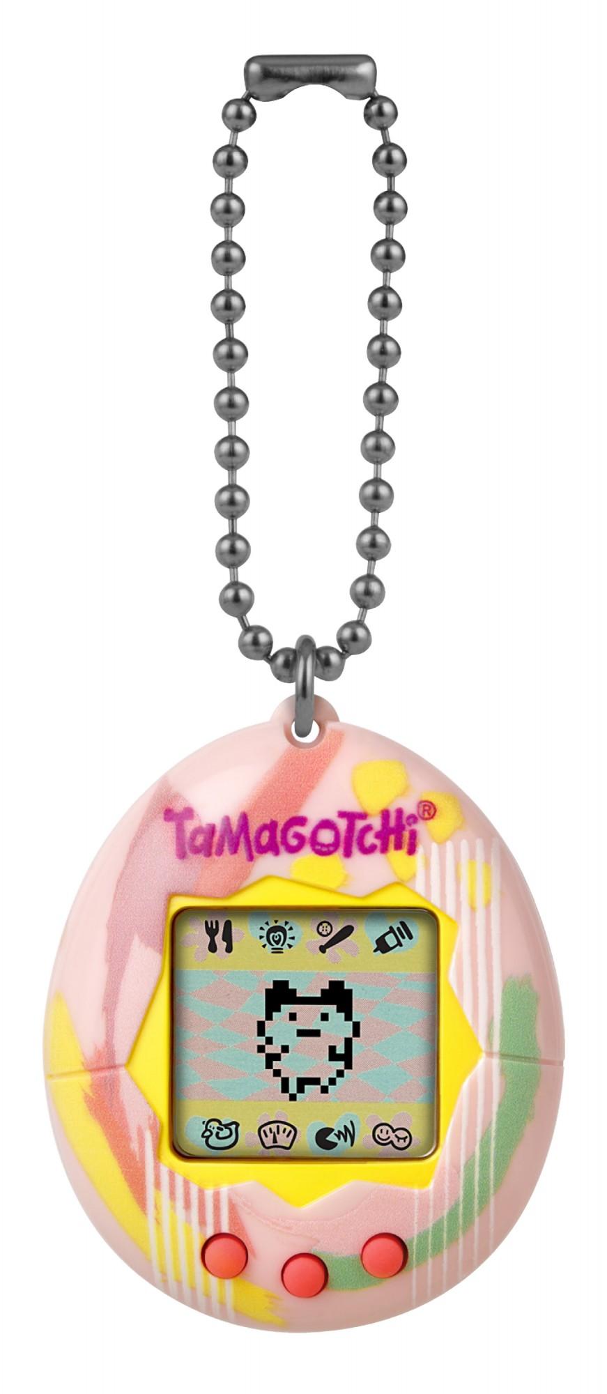 Bandai - Tamagotchi - Original Tamagotchi - Art Style - Virtual Electronic Pet with Screen, 3 Mygtukai and Games - 42883