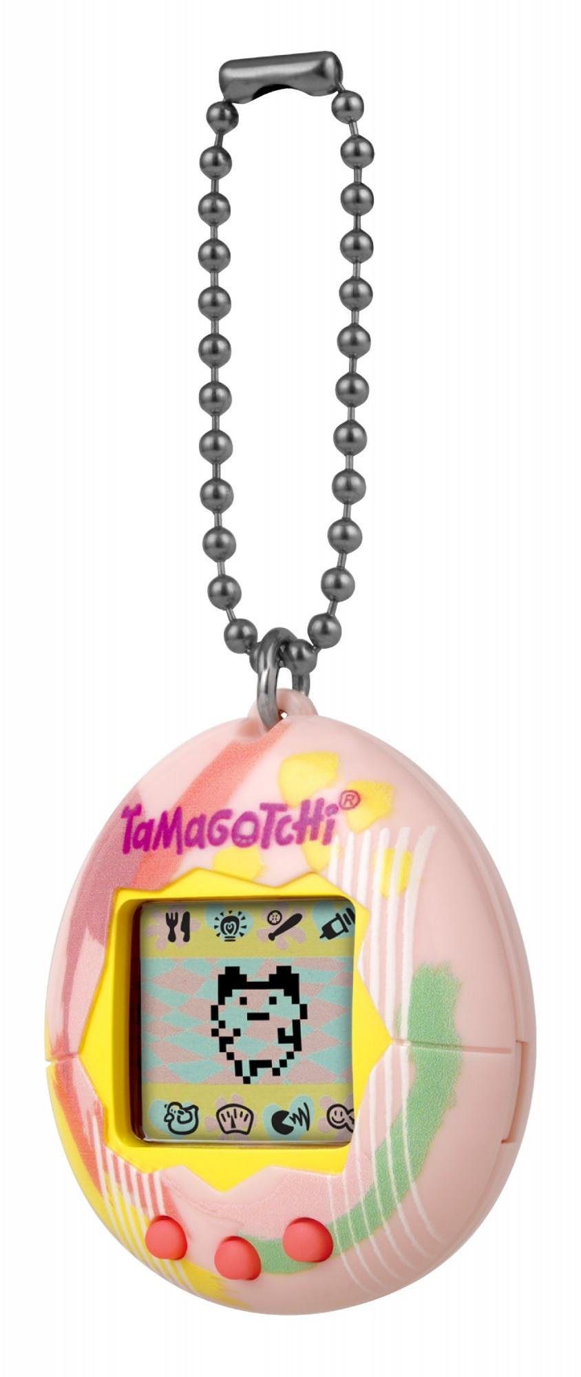 Bandai - Tamagotchi - Original Tamagotchi - Art Style - Virtual Electronic Pet with Screen, 3 Mygtukai and Games - 42883