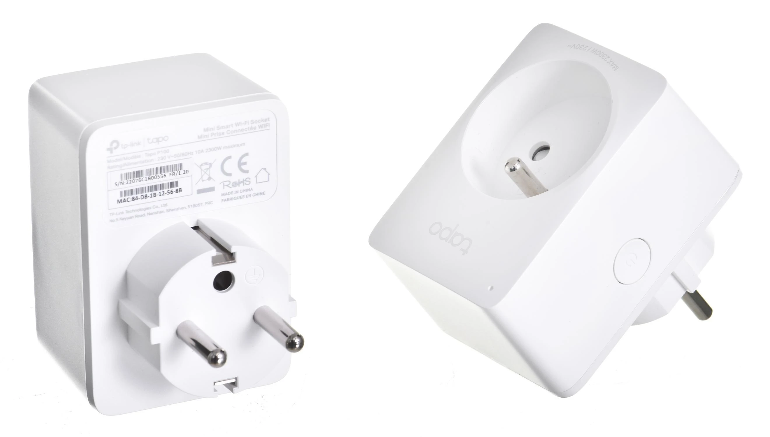 SUMANUS ELEKTRINIS LIZDAS TL-TAPO-P100(2-PACK) 2300 W TP-LINK