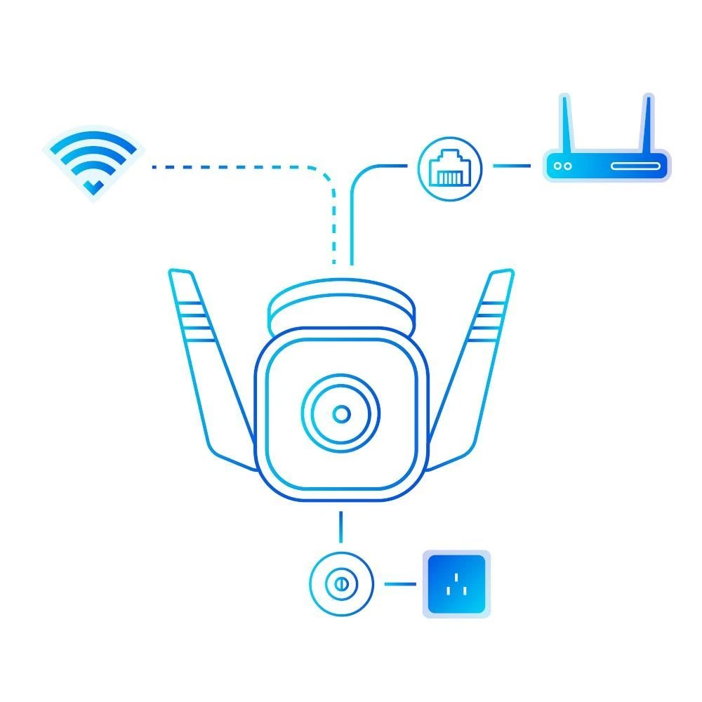 Lauko apsaugos kamera TP-Link Tapo C310